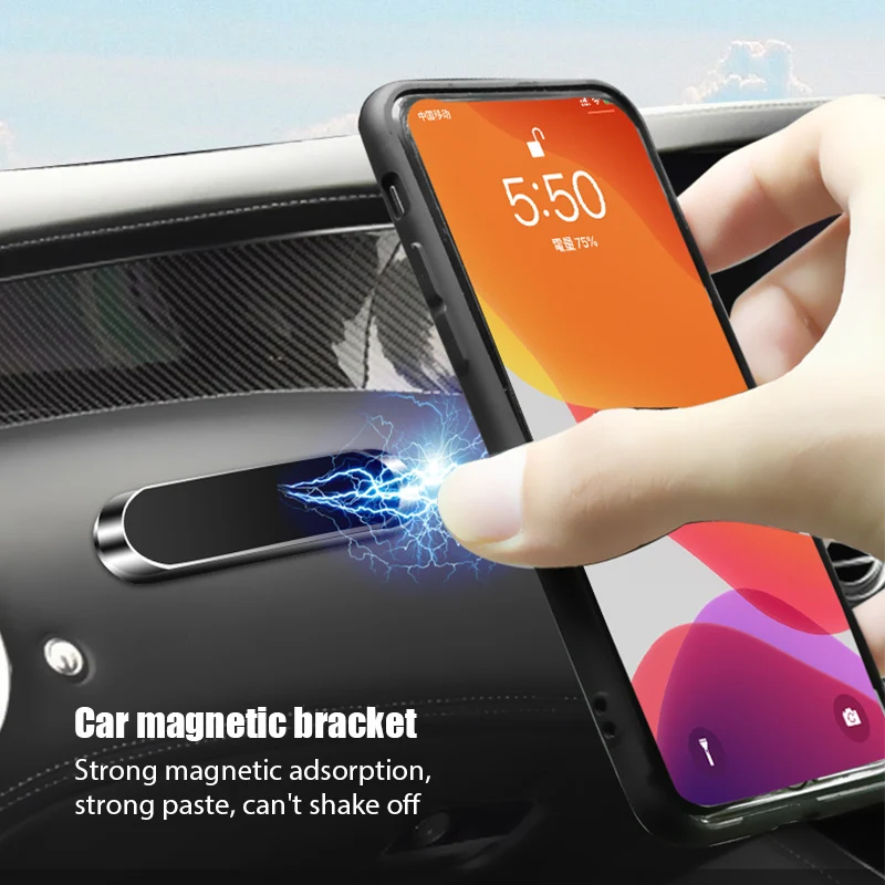 Car Phone Holder - Suporte magnético para telemóvel, para carro,