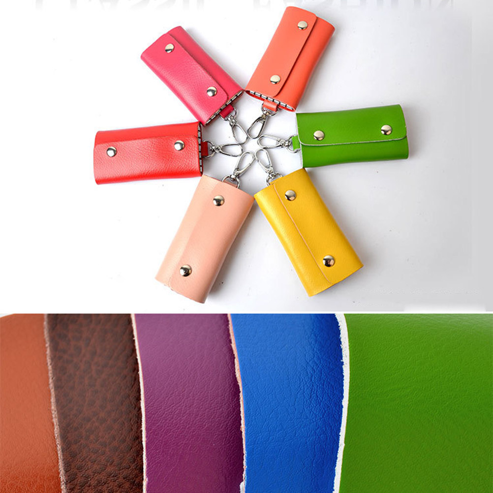 Car Organizer - Estojo porta-chaves em couro de vaca,