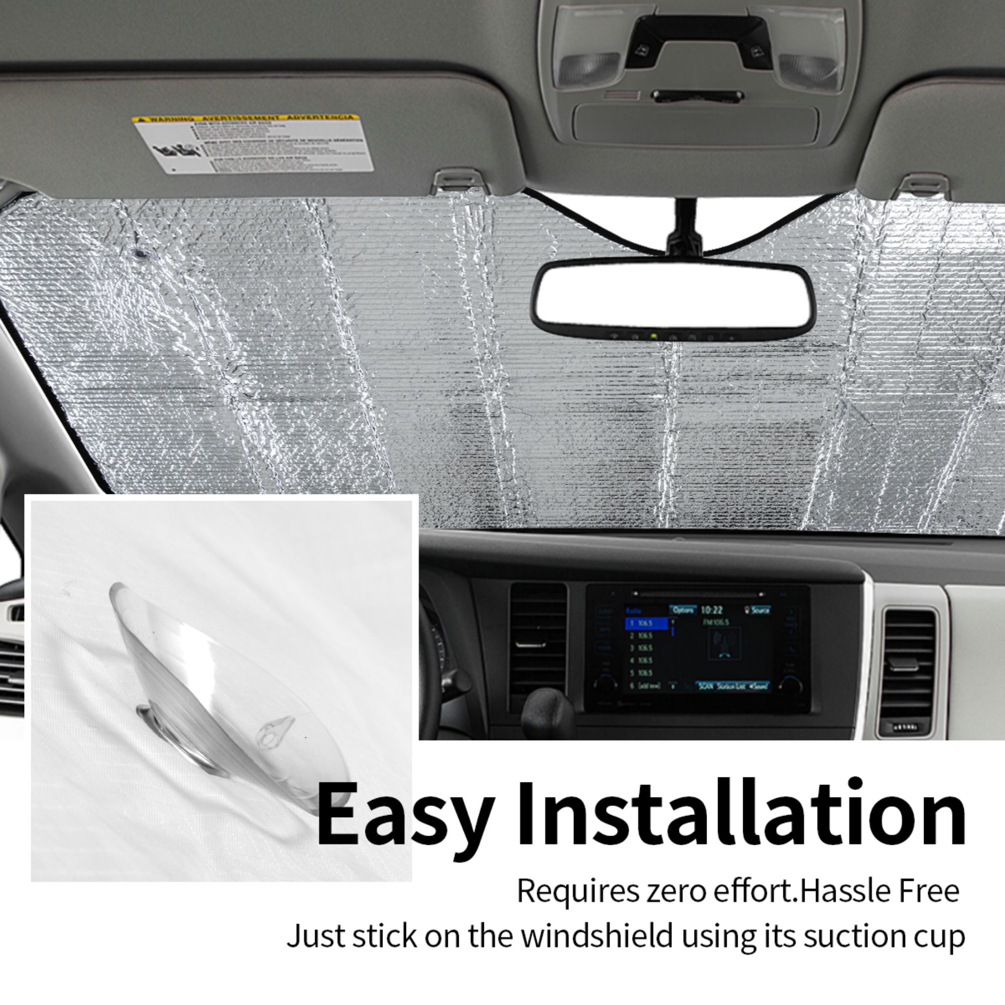 Protetor Solar para Para-brisa - Windshield Sun Shade avaliação e preço