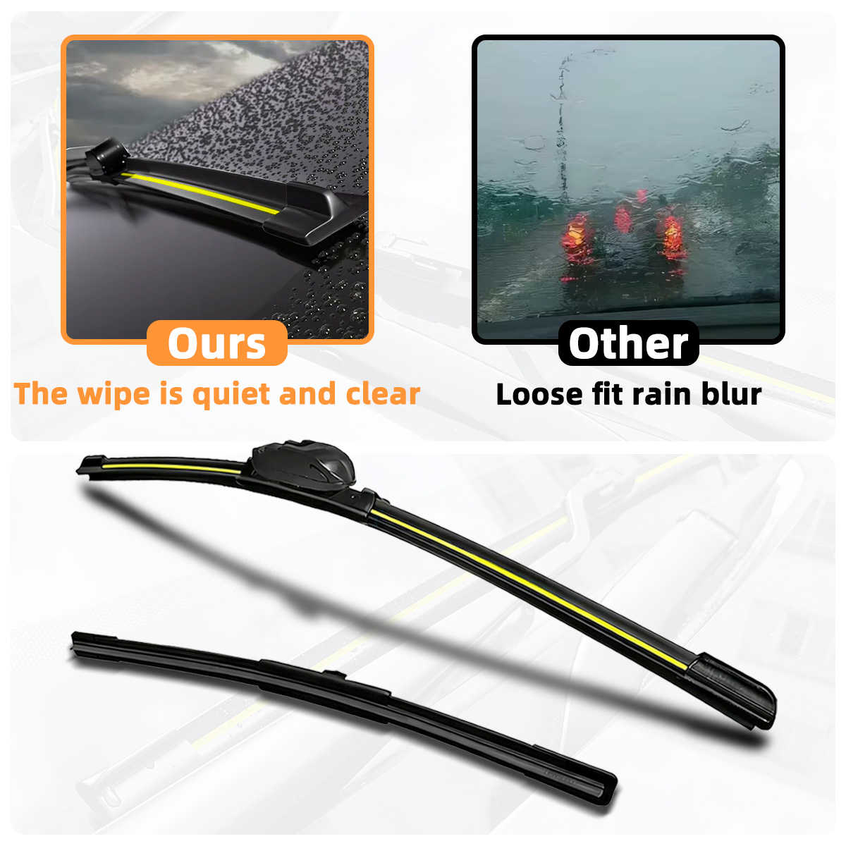 2PCS Limpadores de Para-brisa  - Car Wiper avaliação e preço