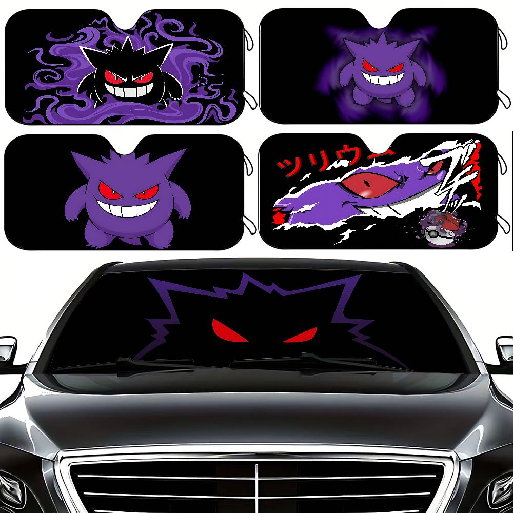 Anime Cute G-Gengar Stylish An - Windshield Sun Shade avaliação e preço