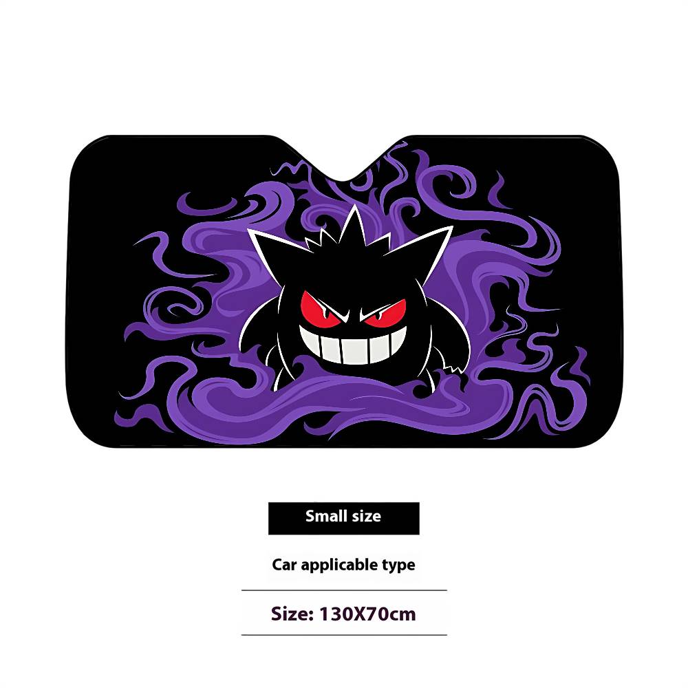 Anime Cute G-Gengar Stylish An - Windshield Sun Shade avaliação e preço