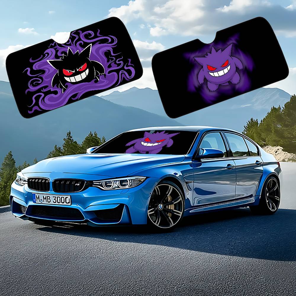 Anime Cute G-Gengar Stylish An - Windshield Sun Shade avaliação e preço