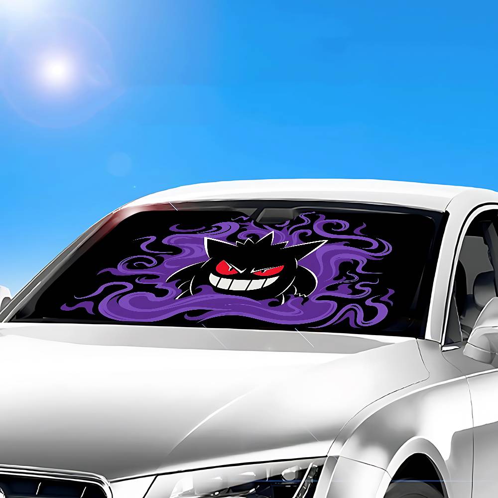 Anime Cute G-Gengar Stylish An - Windshield Sun Shade avaliação e preço