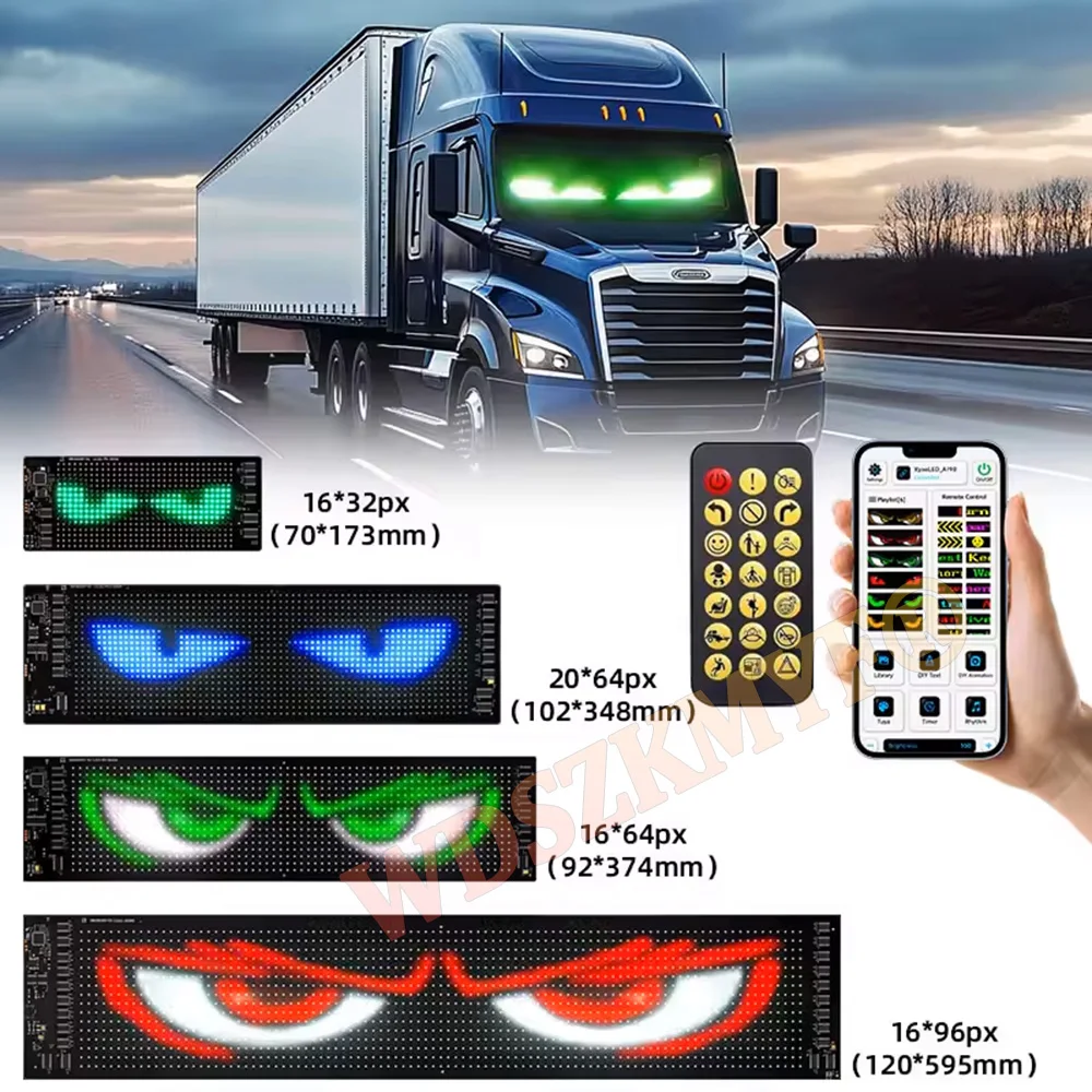 Diabo olhos multifuncional bri - Car Led Light avaliação e preço
